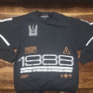 Honor The Gift Black 1988 Graphic Men's Sweater